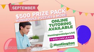 Join the 2021 WGN-TV birthday club. This month, you could win a $500 prize pack from Huntington Learning Center. Enter today at WGNtv.com/contests | WGN TV