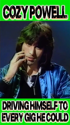 COZY POWELL of RAINBOW hated flying! #rainbowshorts