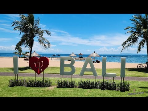 Bali video Tour: Nusa Dua Beach Resort Row + My Unexpected Run-In With Hotel Security