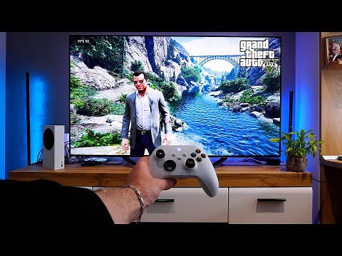 GTA 5 On XBOX SERIES S | Performance Mode 60FPS 4K ULED TV | POV Gameplay
