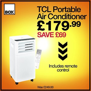 💨🥵 Beat The Heat from just £22.85 with Fans & Air Conditioning at Box.co.uk | Box.co.uk