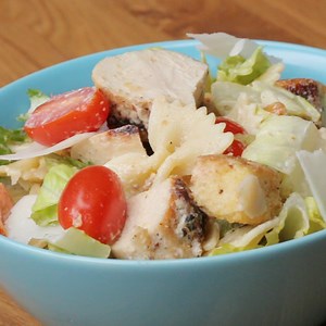 Chicken Caesar Pasta Salad FULL RECIPE: http://bzfd.it/1XBaXUz | Tasty