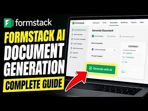 How to configure Formstack AI for document generation workflows - Detailed Guide