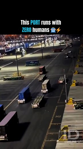 1K views | This isn’t a simulation — this is a real shipping port...