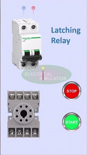 Latching Relay #electrical