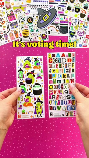 1.4K views · 11 reactions | Which one are leaning towards??? Toad-ally Magical  or Made The Cut ✂ Both included in the September Pro Classic sub- sign up now to get these stickers next month!  #decorativestickers #subscription #subscriptionbox #subscribe #plannercommunity #planneraddict #bujocommunity #journaling #pipsticks #stickers #spooky #halloween #alphabetstickers #toad #toadstickers #frogs #frogstickers | Pipsticks | Facebook