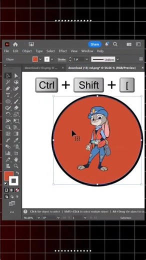 Sunburst Background Design in Adobe Illustrator