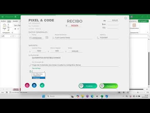 Aprende a llenar recibos correctamente 🧾 y hazlo automático en Excel 💻