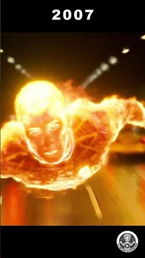 Evolution of Johnny Storm superpowers 1994-2025 #movies #fantasticfour #fantasticfour2025