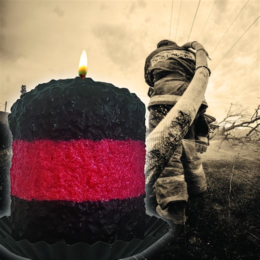 5.4K views · 50 reactions | Thin Red Line Hearth Candle - Real heroes...