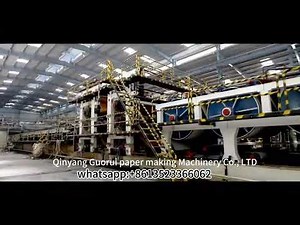 Fourdrinier Kraft Paper Machine