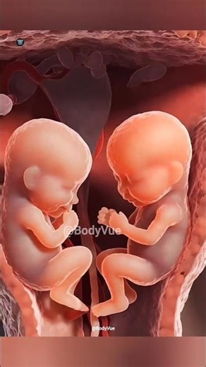 Baby Development at 8 Weeks: 3D First Trimester Animation #fertilization #anatomy #shortvideo