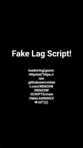Fake Lag Script! #exploiting #roblox #fakelag #pvp #fyp #viral #scripts #pastebin
