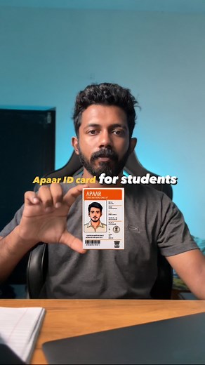 Create Apaar ID card for students-> Open your DigiLocker account.-> Search for "Education" in the categories.-> Select "Academic Bank of Credits" service.-> Choose "Create APAAR/ABC ID."-> Select your University and click "Generate APAAR/ ABC ID."-> Your ID will be displayed. You can download it.#apaar #idcard #apaaridcard #apaaridforstudents#apaaridcards | Screw_1996