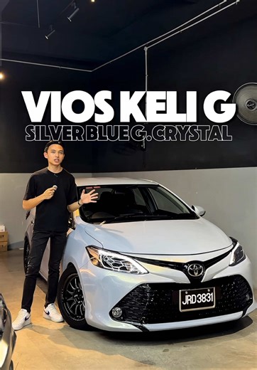 RM55000 Vios Keli G@Silver Blue Gold Crystal Review #vios #vioskeli #viosmodifikasi #jdream夢のガレージ #fyp @Jacky JW