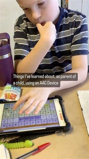 Things I have learned about #aacdevices as a parent of a #nonspeaking #autistic child. #aac #autism