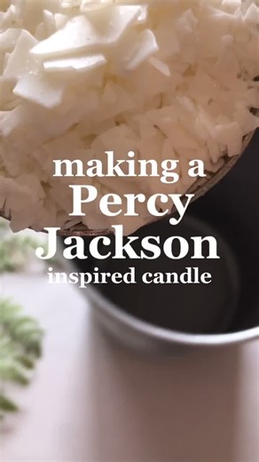 DIY Percy Jackson Inspired Candle Making Tutorial