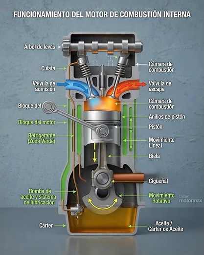 How the internal combustion engine works