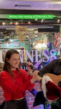 Some moments from the holiday show at Pickwick’s Pub🎄🎊🧑🏼‍🎄