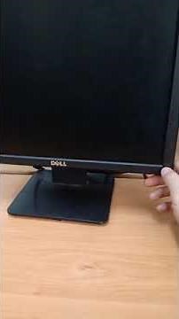 Lỗi Menu Điều Khiển Màn Hình Dell Bị Khoá