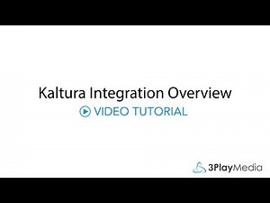 Kaltura Captioning, Subtitling, and Transcription Integration