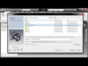 Autodesk Inventor Fundamentals - Basics of Assembly Modeling Chapter 1