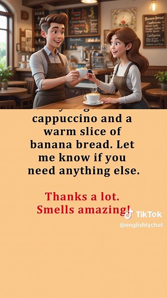 Practice English with a Café Dialogue