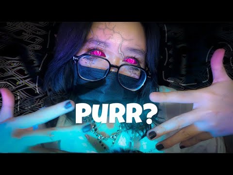 🧝 Femboy Elf ASMR ✨ Cozy Mouth Sounds, Feral Purring & Unintelligible 🌙