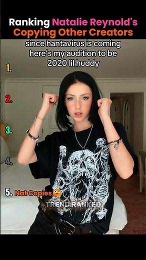 Ranking The Funniest Natalie Reynolds Copying Other Creators Moments 👯‍♂️ #shorts #nataliereynolds
