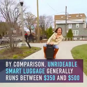 845K views · 3.2K reactions | Hoverboards are so 2015. Ride your suitcase! | Verge Reviews | Facebook