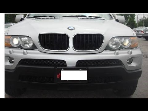 BMW X5 Radiator Removal