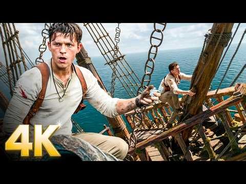 Uncharted Best Moments High Stakes Action and Adventure |⚡ 4K