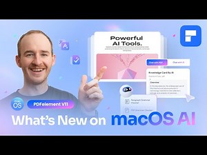 New AI features for PDFelement macOS | PDFelement 11