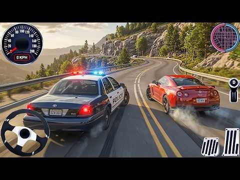 Police Car Chase Simulator 3D Game - Real Cop Cars Driving Simulator 2025 - Android GamePlay