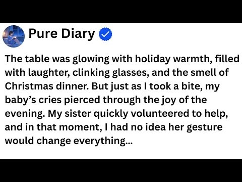 At Christmas Dinner, My Baby Started Crying—Then My Sister Volunteered