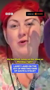 23K views · 103 reactions | "Much better to be in Gavin and Stacey, and to be loved for playing lovely characters." Larry Lamb on how wholesome it is to meet fans of Gavin and Stacey. 殺 Via BBC Radio Scotland #Afternoons #LarryLamb #MichelleMcManus #GavinAndStacey #RSVis | BBC Scotland | Facebook
