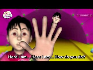 Reupload Finger Family In 3D | My Kiddy World In 3d Animation Nursery Rhymes for Children