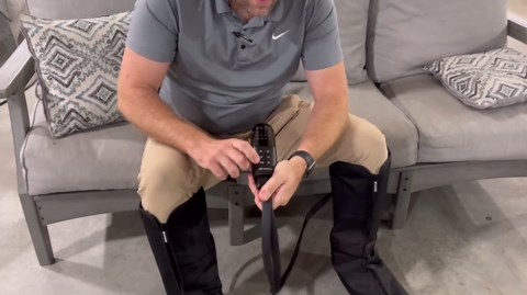 Leg Massager with Heat and Compression for Circulation, Medical-Grade Leg Compression Massager, Edema Relief for Legs/Feet, Foot/Calf Therapy, Post-Surgery & Sports Recovery, Gifts for Him Her