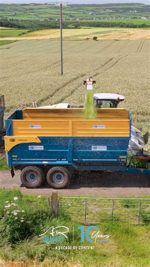 Whole crop rye with the Claas Jaguar #farming #agriculture #arimagery