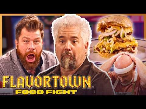 This MASSIVE Burger Shocked the Judges 🍔 😱 | Flavortown Food Fight | S1 E5 Recap | Food Network