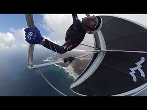 Hang Gliding (Guitar instrumental) Music used "La Comparsa ".