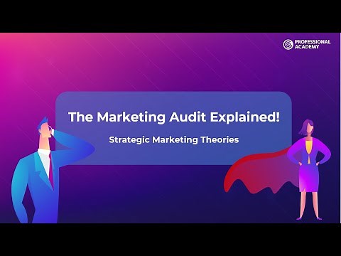 The Marketing Audit explained! | Strategic Marketing Theories