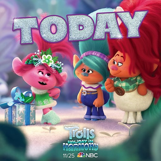 4.8K views · 145 reactions | Nothing brings us together like the trolls, ESPECIALLY during the holidays. Trolls Holiday in Harmony premieres TODAY at 8:30pm ET on NBC! #DreamWorksTrolls | Trolls | Facebook