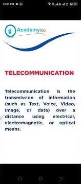 Define Telecommunication | Telecom Basics | Urdu / Hindi