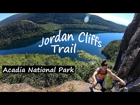 Jordan Cliffs Trail, South Bubble, & Jordan Pond Path at Acadia National Park