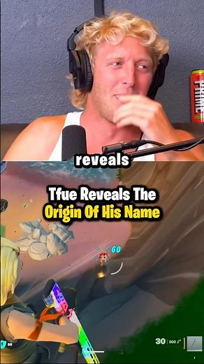 Tfue Reveals The Origin Of His Name… #tfue #fortnite