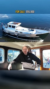 Not fast. Not flashy. But full of character. This is the Fisher 30 Pilothouse. Built in 1975 with a solid GRP hull, deep bilges, and the kind of wheelhouse that makes you want to cruise all year round. It’s the sort of boat that appeals to people who enjoy slow travel, proper seamanship, and the smell of teak and diesel. The full boat tour is coming soon. Make sure you head to the link in my bio so you don’t miss it. What do you think of this one? Would you take it on a long coastal run? #boat #