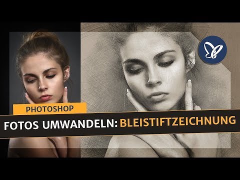 Photoshop Tutorial: Fotos mit der Aktion in Bleistiftzeichnungen umwandeln