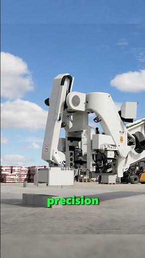 House Built in Just 48 Hours by a Robot?! 🤯🏠 Future of Construction! #technology #construction