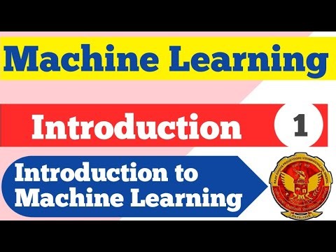 Introduction to Machine Learning | Machine Learning | Lec 1